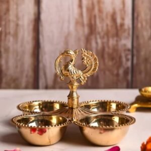 Extreme Brass Kumkum Holder