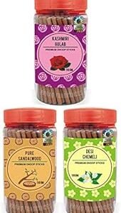 Parag Fragrances 3-in-1 Dhoop Sticks (330g)