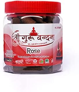 Shree Guru Vandana Rose Dry Dhoop Cones