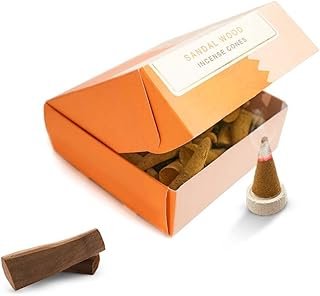 Nirmalaya Sandalwood Incense Cones (Pack of 40)
