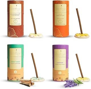 Nirmalaya Premium Dhoop Sticks (Pack of 4)