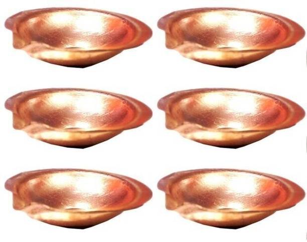 mnaonline Copper Plain Diya