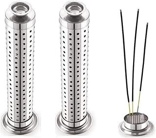 Stainless Steel Agarbatti Stand (2 Piece Set)