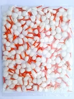 On Blow Red Round Pure Cotton Wicks (Pack of 100)