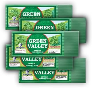 Dhoop Chaon Green Valley Sticks (Pack of 5)