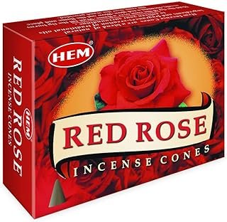 HEM Red Rose Fragrance Cones (120 Units)