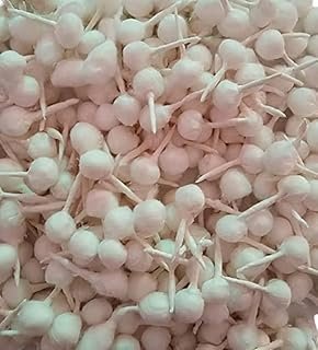 On Blow White Round Pure Cotton Wicks (Pack of 100)
