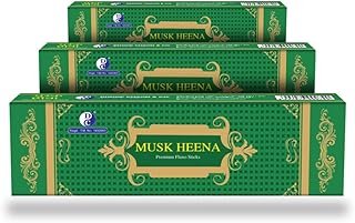 Dhoop Chaon Musk Heena Sticks (Pack of 3)