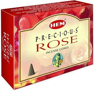 HEM Precious Rose Fragrance Cones (120 Units)