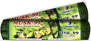 Dhoop Chaon Musk 99 Incense Rolls (Pack of 2)