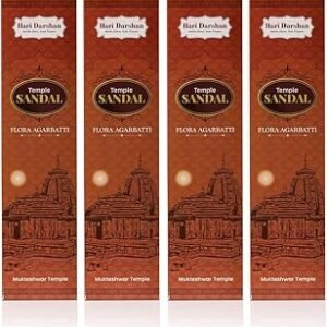 Hari Darshan Temple Flora Sandal (Pack of 4)