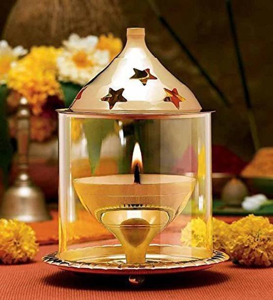 Hemito Brass Akhand Diya